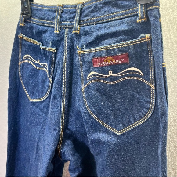 Jordache Denim - Jordache Vintage 80’s Straight Leg Jeans Womens 6 Blue Thick Denim 2596